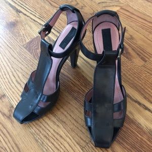 🔴 ✅ Derek Lam Leather Heels Size 9.5